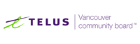 Telus community logo and link to website
